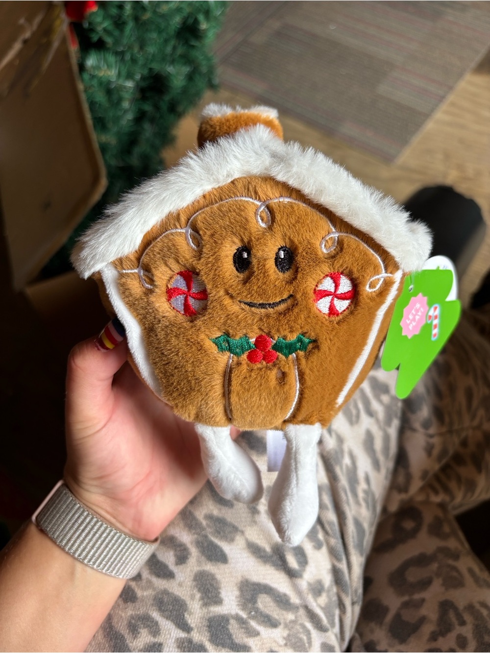 GiggleScape Gingerbread House Exclusive 6-Inch Plush